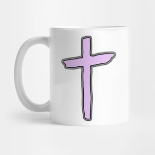 Pink Cross Mug